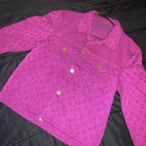 Louis Vuitton Monogram Pink Jacket
